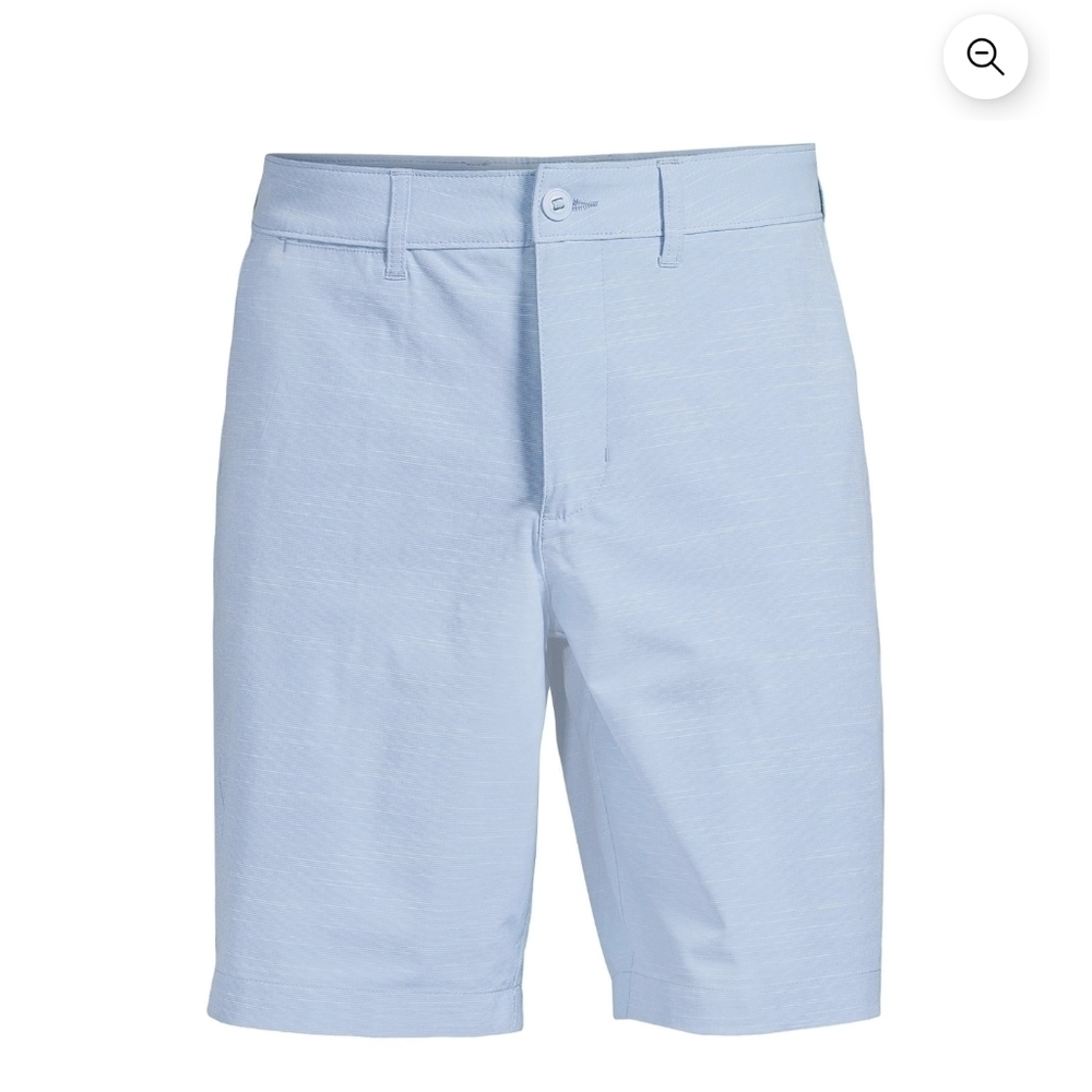 𝅺george At The‎ Knee Men's 9" Hybrid Swim Shorts Blue 2XL 44-46 New With Tags